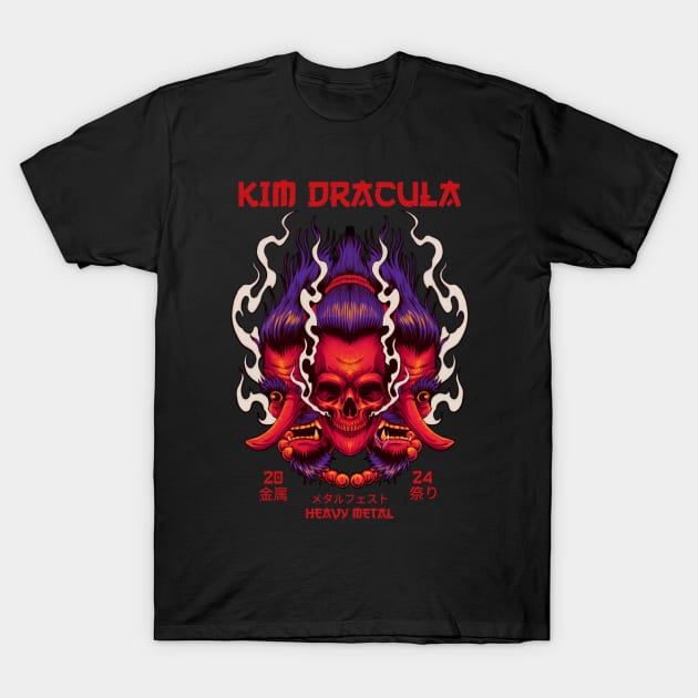 kim dracula T-Shirt by enigma e.o